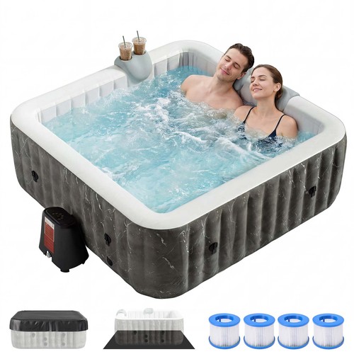 Inflatable hot tub with - inflatable,