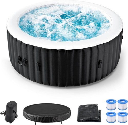 Inflatable hot tub person - hot,