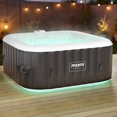 Arebos inflatable hot tub with - arebos,